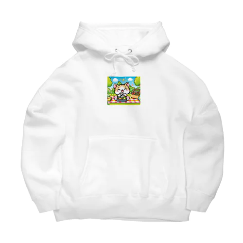 遠足の楽しいお弁当タイム Big Hoodie