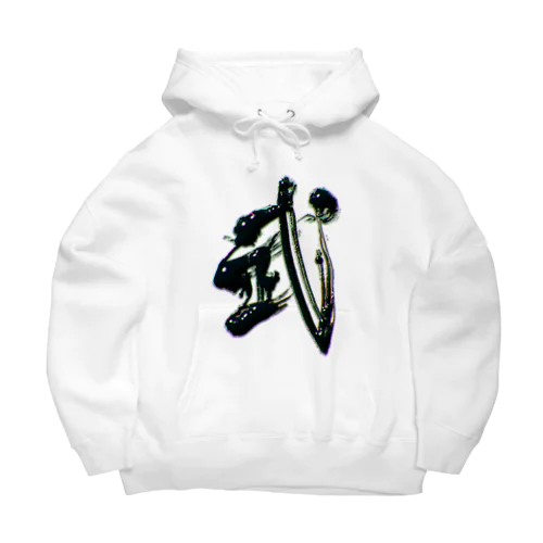 【武】just a Japanese SAMURAI Big Hoodie