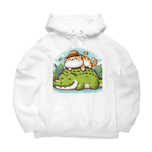 眠りネコ Big Hoodie