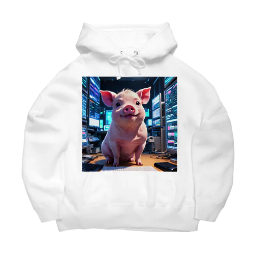 データベースを更新するミニブタ Big Hoodie