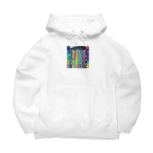 未知のシャワー Big Hoodie