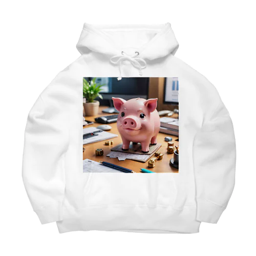 会社のビジネスモデルを構築するミニブタ Big Hoodie