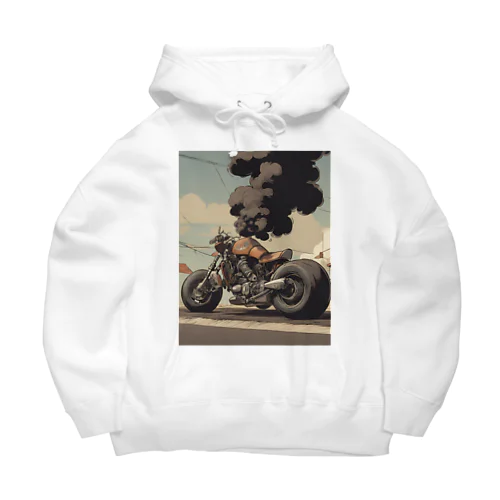 バイクくん Big Hoodie