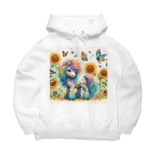 Pretty　ミニチュアホース Big Hoodie