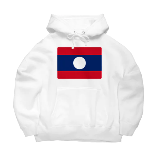 ラオスの国旗 Big Hoodie