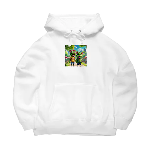 モンスターの仲良し兄弟 Big Hoodie