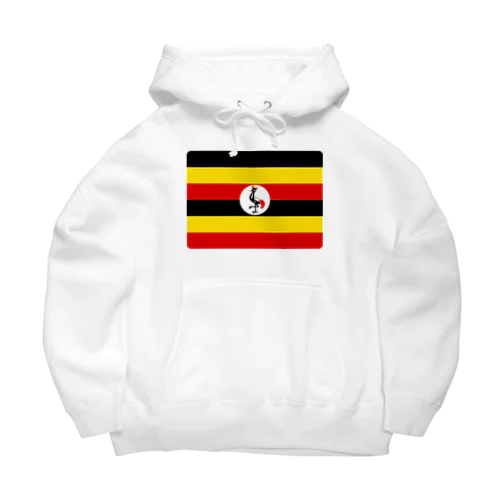 ウガンダの国旗 Big Hoodie