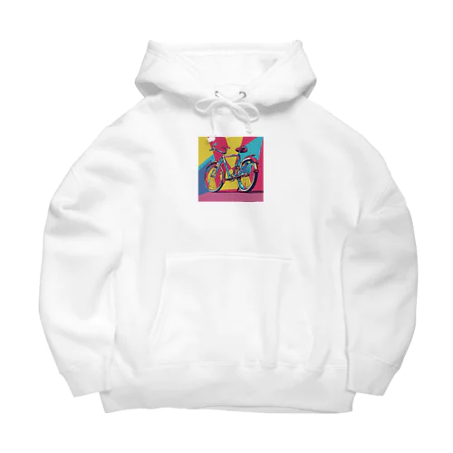 POPART bicycle Big Hoodie