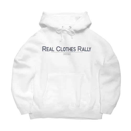 REAL CLOTHES RALLY Big Hoodie