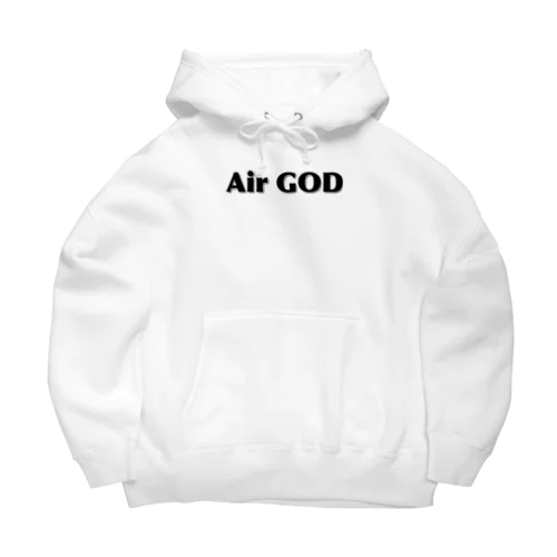 Air GOD ビッグシルエットパーカー