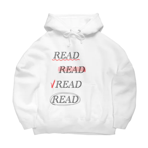 READ READ READ READ Big Hoodie