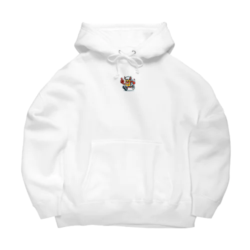 ランニングビールくん Big Hoodie