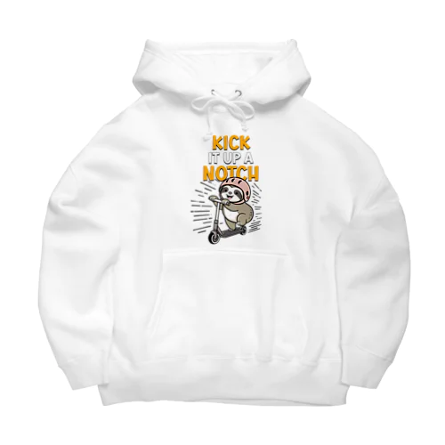 キックスケーターで怠け者パワーアップするぞ！ Big Hoodie