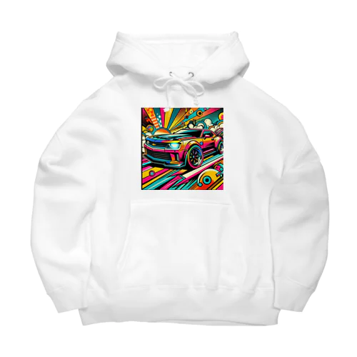 POPマッスルカー Big Hoodie