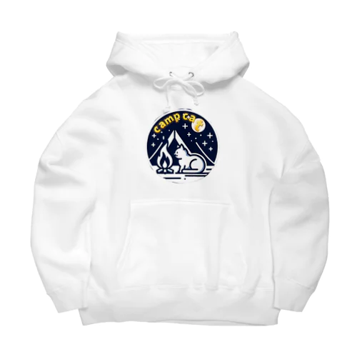 Camp cat Big Hoodie