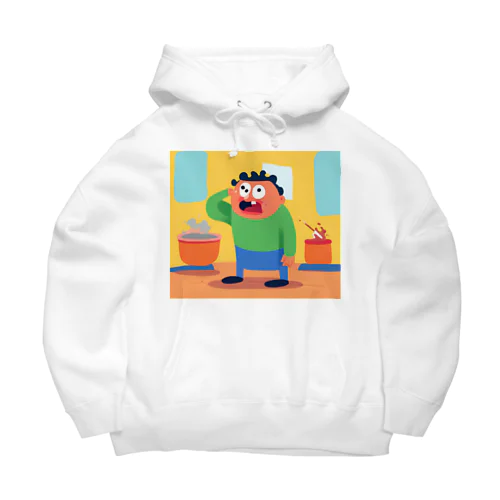 前向きな男 Big Hoodie