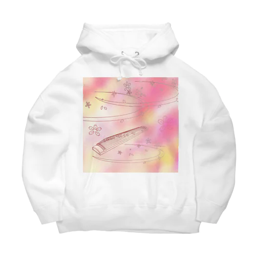 箏譜「春が来た」イメージ画像（正方形） Big Hoodie