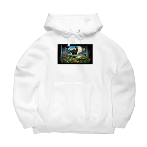 恐竜Ｔシャツを着て福井恐竜博物館へ行こう！ Big Hoodie