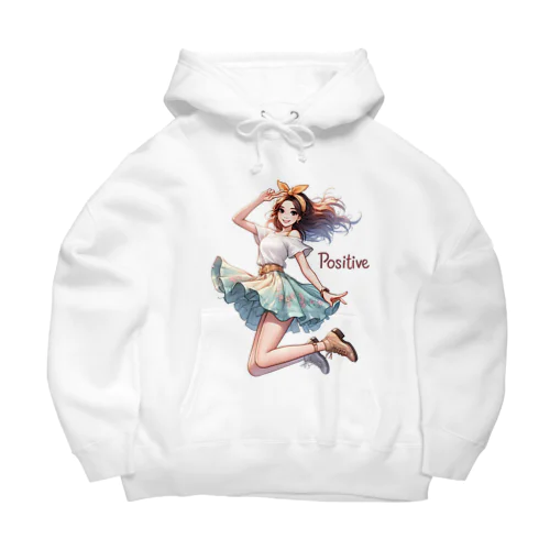 POSITIVE GIRL Big Hoodie