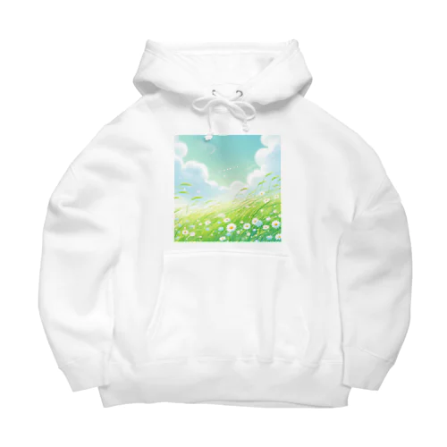 そよ風の吹く草原✨ Big Hoodie