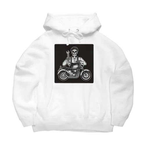 大丈夫　安心してツーリングに行けますよ Big Hoodie