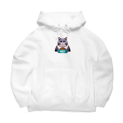 お腹が空いた猫 Big Hoodie