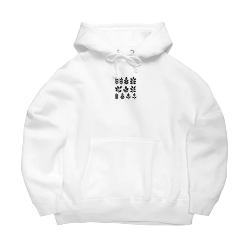 植物の葉っぱ Big Hoodie