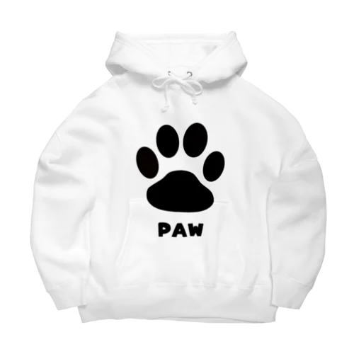 【猫シリーズ】PAW - Tシャツ ビッグシルエットパーカー