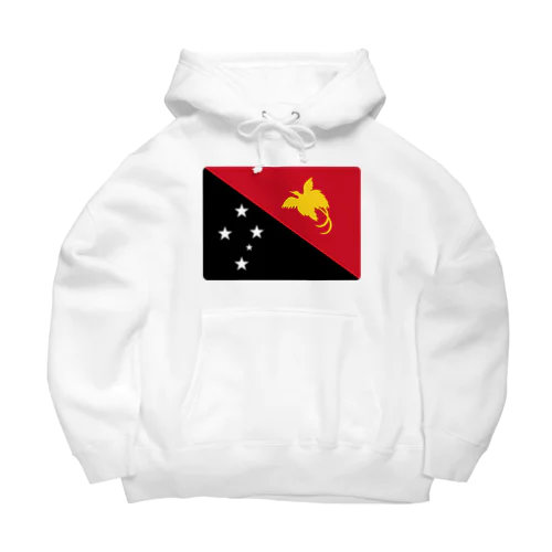 パプアニューギニアの国旗 Big Hoodie