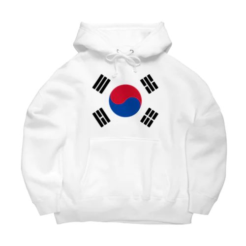 韓国の国旗 Big Hoodie