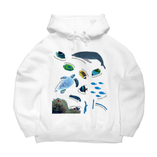 沖縄の海の生き物 Big Hoodie