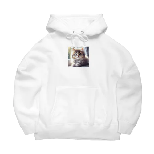 子猫のキャラクターグッズです。 Big Hoodie