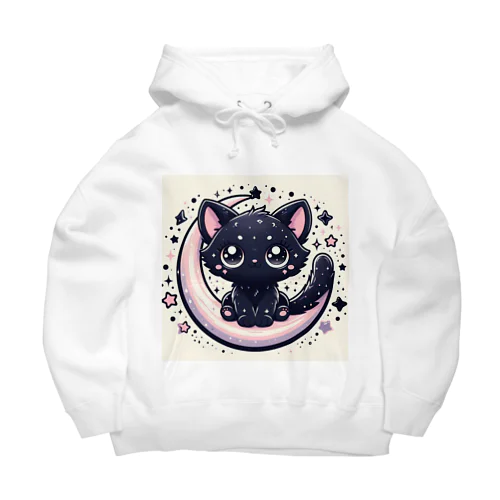 月猫ミュウミュウ Big Hoodie