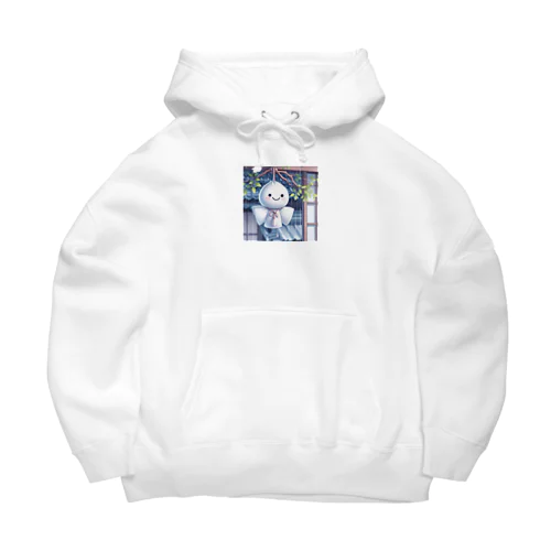 てるてる坊主シリーズ　心も晴れやかに! Big Hoodie