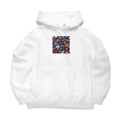 クラブチームロゴ Big Hoodie