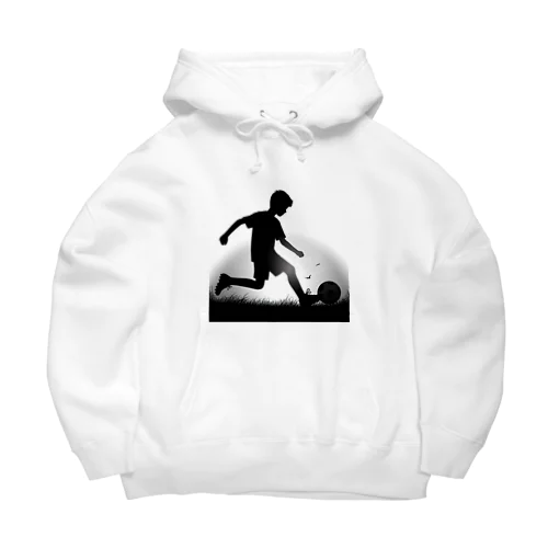 サッカー少年２ Big Hoodie