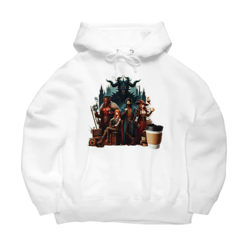 戦いの後のコーヒータイム Big Hoodie