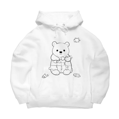 かわいいクマ Big Hoodie