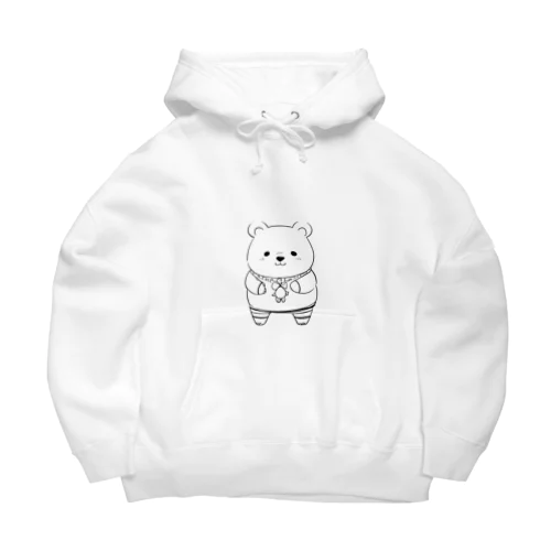 かわいいクマ Big Hoodie