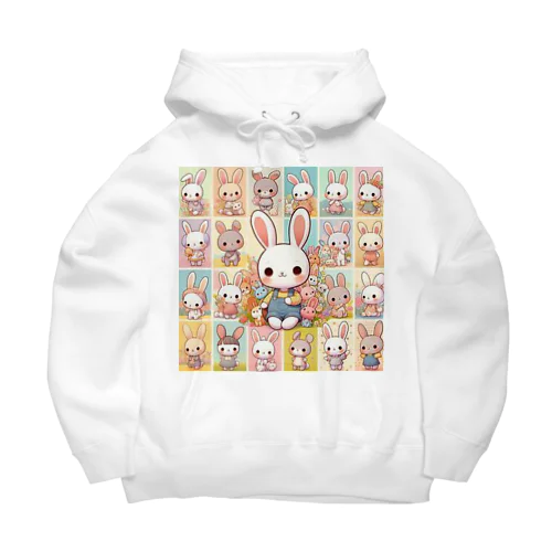 かわいいウサギちゃん Big Hoodie