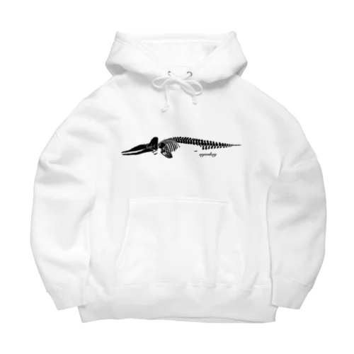 マッコウクジラの標本 Big Hoodie