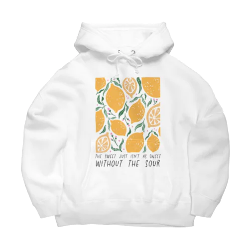 レトロレモンの哲学 Big Hoodie