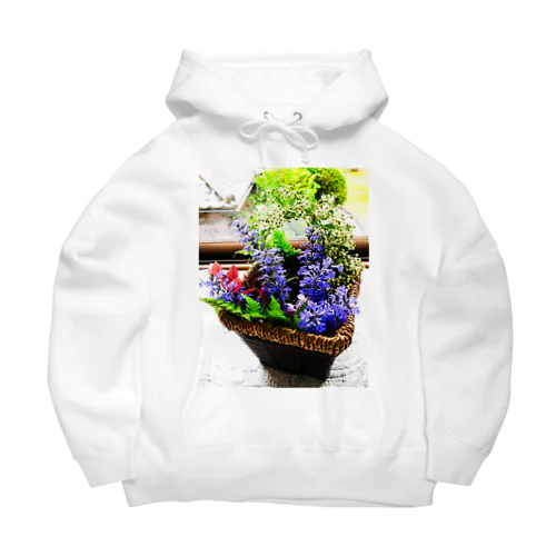 GARDEN FLOWER BASKET ビッグシルエットパーカー