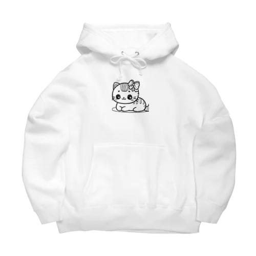 疲れを癒やすねこちゃん Big Hoodie