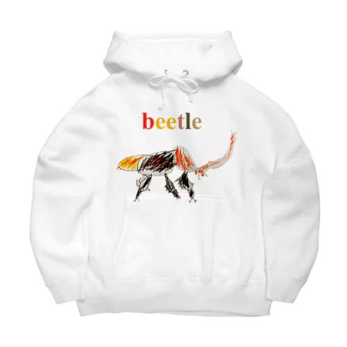 beetle ビッグシルエットパーカー