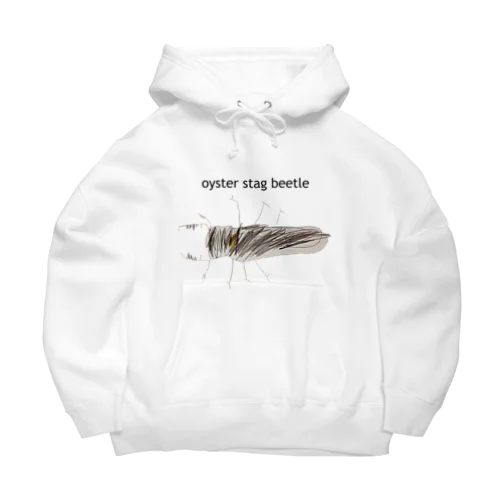 oyster stag beetle Big Hoodie