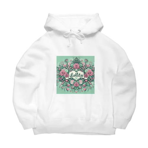 Sweet Lolita 🍭 ミントグリーン Big Hoodie