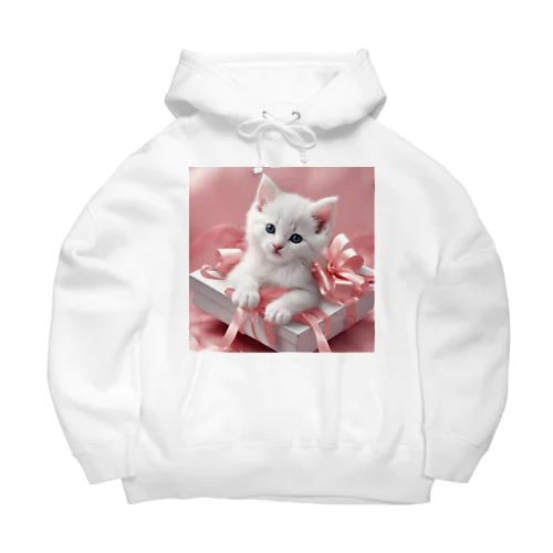 姫ねこ Big Hoodie