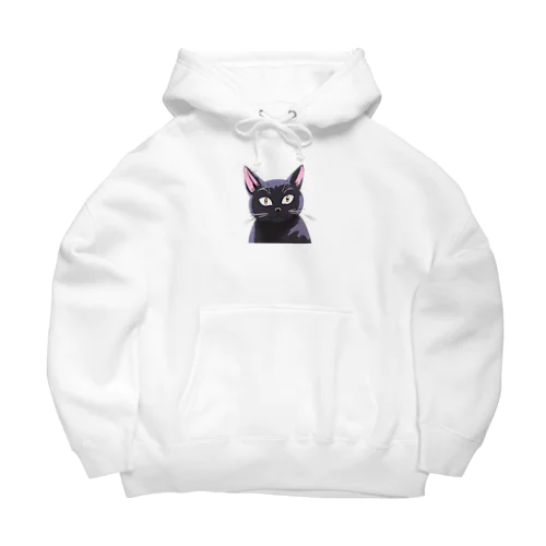 黒猫2 Big Hoodie