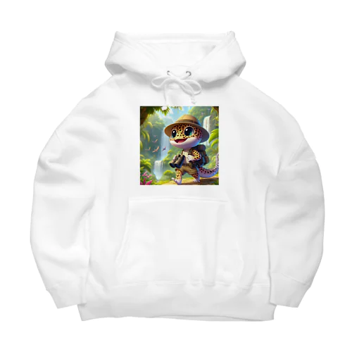 探検家のヒョウモントカゲモドキ Big Hoodie